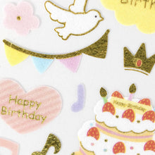 Birthday Nonwoven Fabric Sticker (Large)