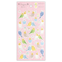 Saezuri: Parakeet Sticker (Pink, Large)