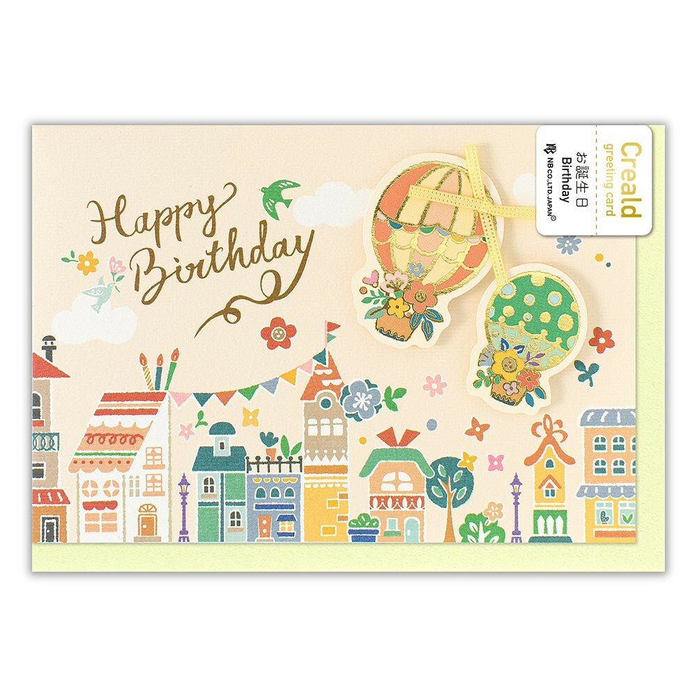 Creald: Cityscape Birthday Card
