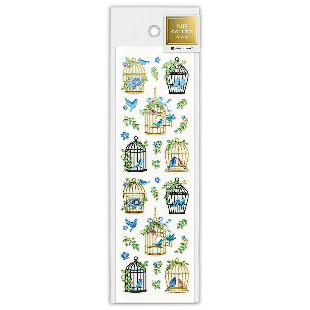 Bijou Sticker: Birdcage