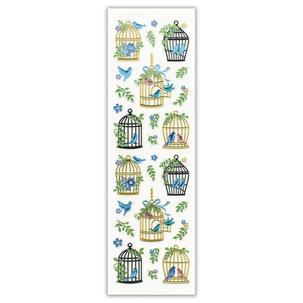 Bijou Sticker: Birdcage