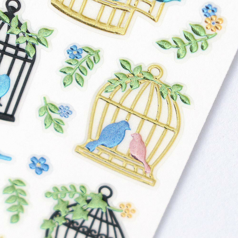Bijou Sticker: Birdcage