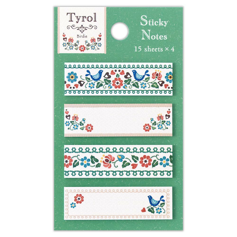 Tyrol: Birdie Sticky Notes
