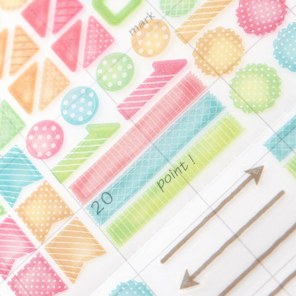 Pastel Matte Planner Accent Stickers