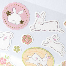 Yufumi: Rabbit Japanese-Style Sticker (Large)