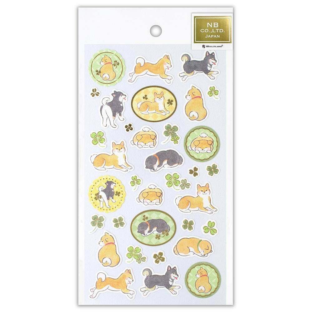 Yufumi: Shiba Inu Japanese-Style Sticker (Large)