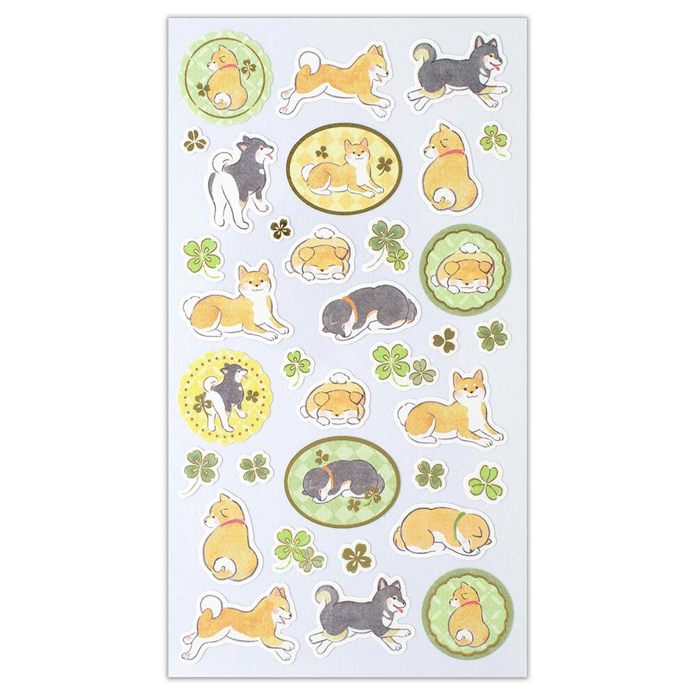 Yufumi: Shiba Inu Japanese-Style Sticker (Large)