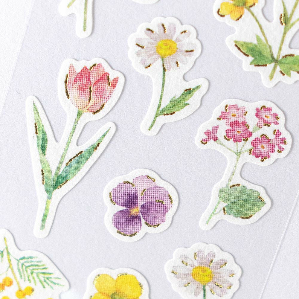 Spring Garden Japanese-Style Sticker