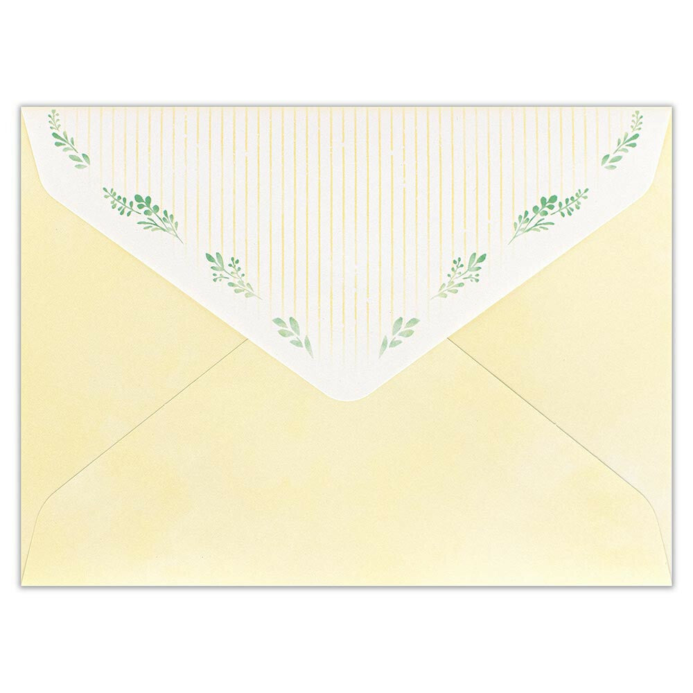 Envelope Deco Mini Letter Set: Flowers