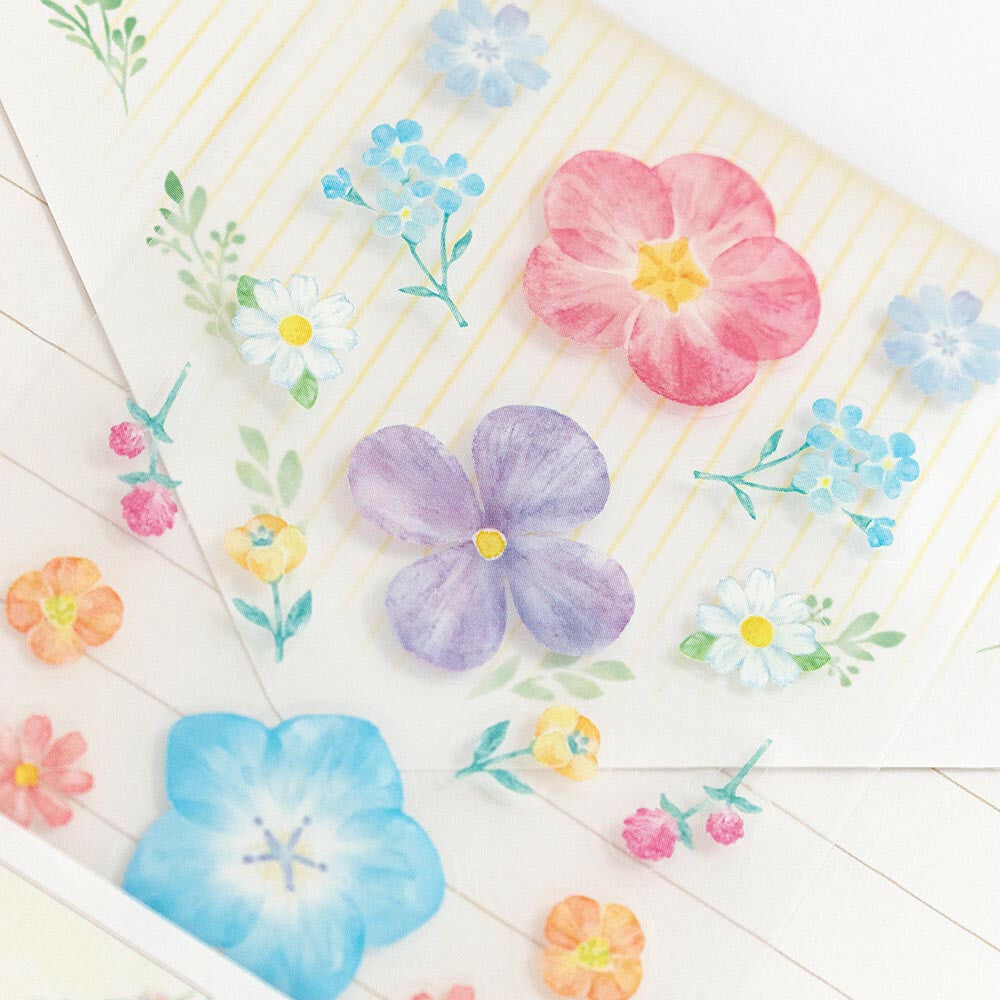 Envelope Deco Mini Letter Set: Flowers