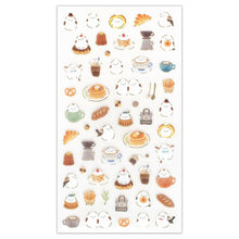 Chill: Shimaenaga Bird Transparent Sticker (Large)