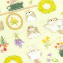 Chill: Flying Squirrel Transparent Sticker (Large)