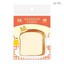 Watashi Biyori: Bread and Dog Die-Cut Sticky Notes