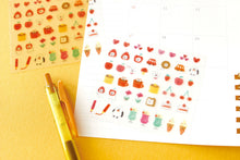 Watashi Biyori Daily Sticker: Food Red