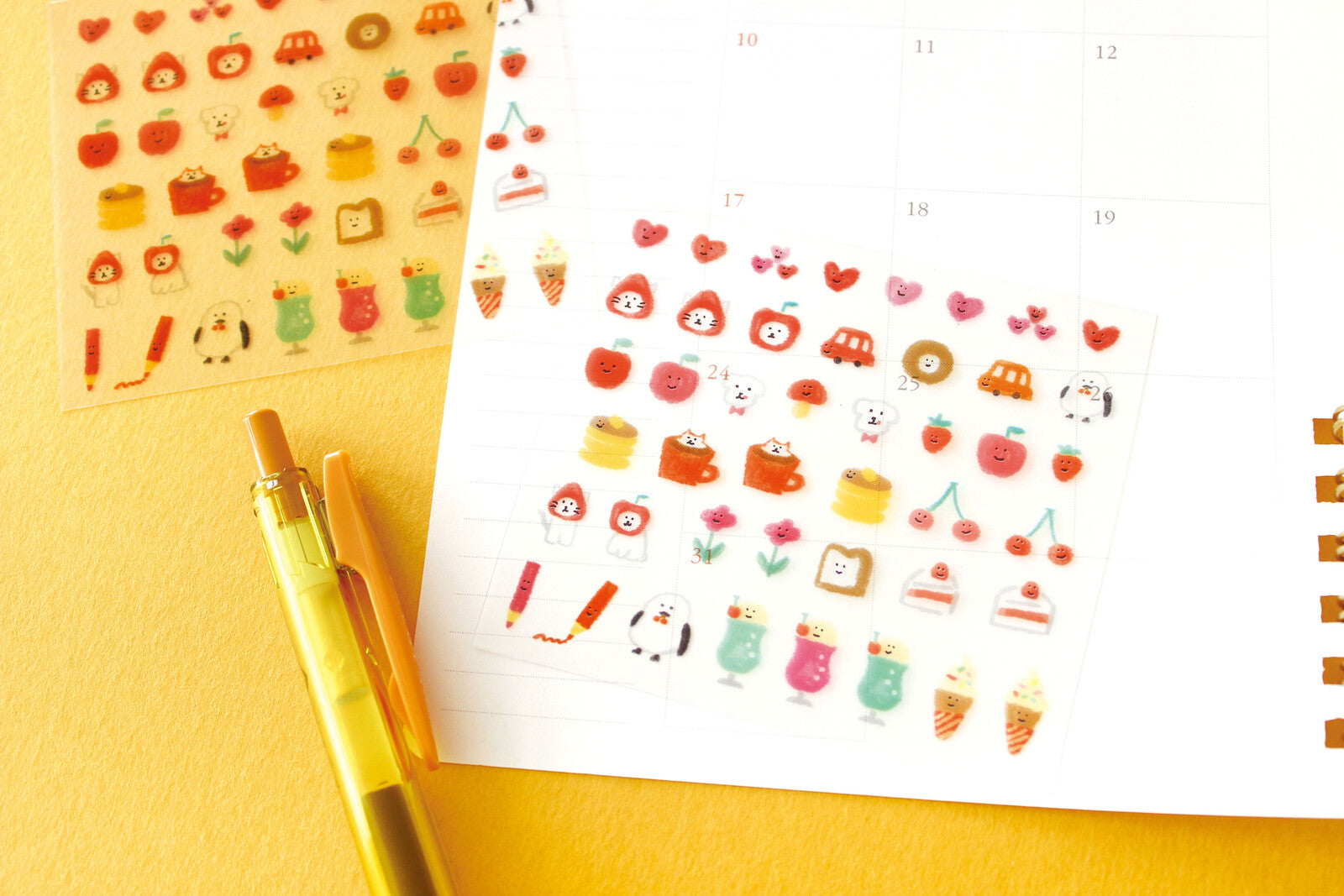 Watashi Biyori Daily Sticker: Weather Blue