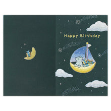 Creald: Star Boat Birthday Card