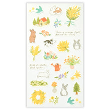 Deco Time: Rabbit Large Sticker Set