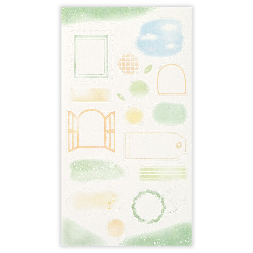 Deco Time: Forest Animals Sticker Set (Large)