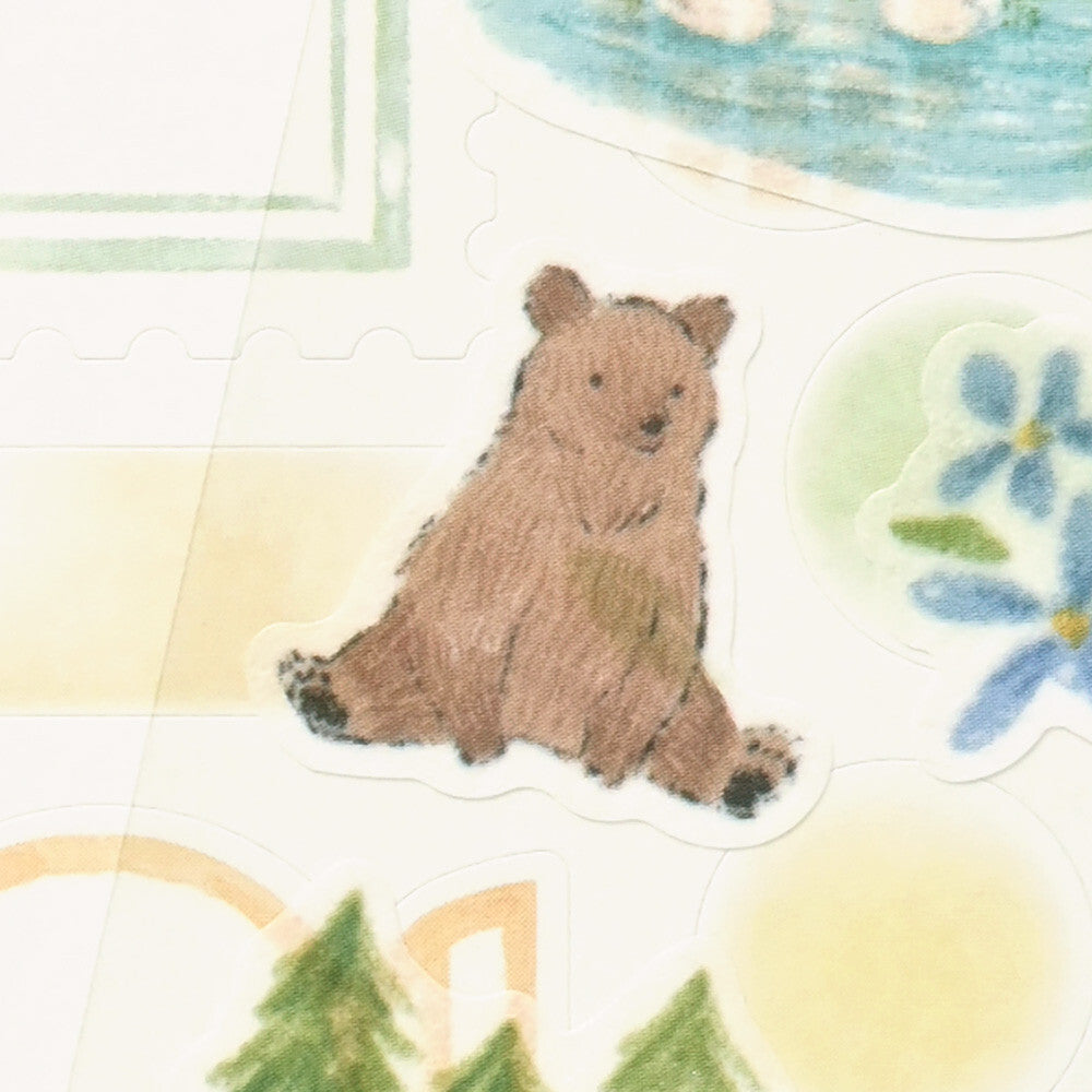 Deco Time: Forest Animals Sticker Set (Large)