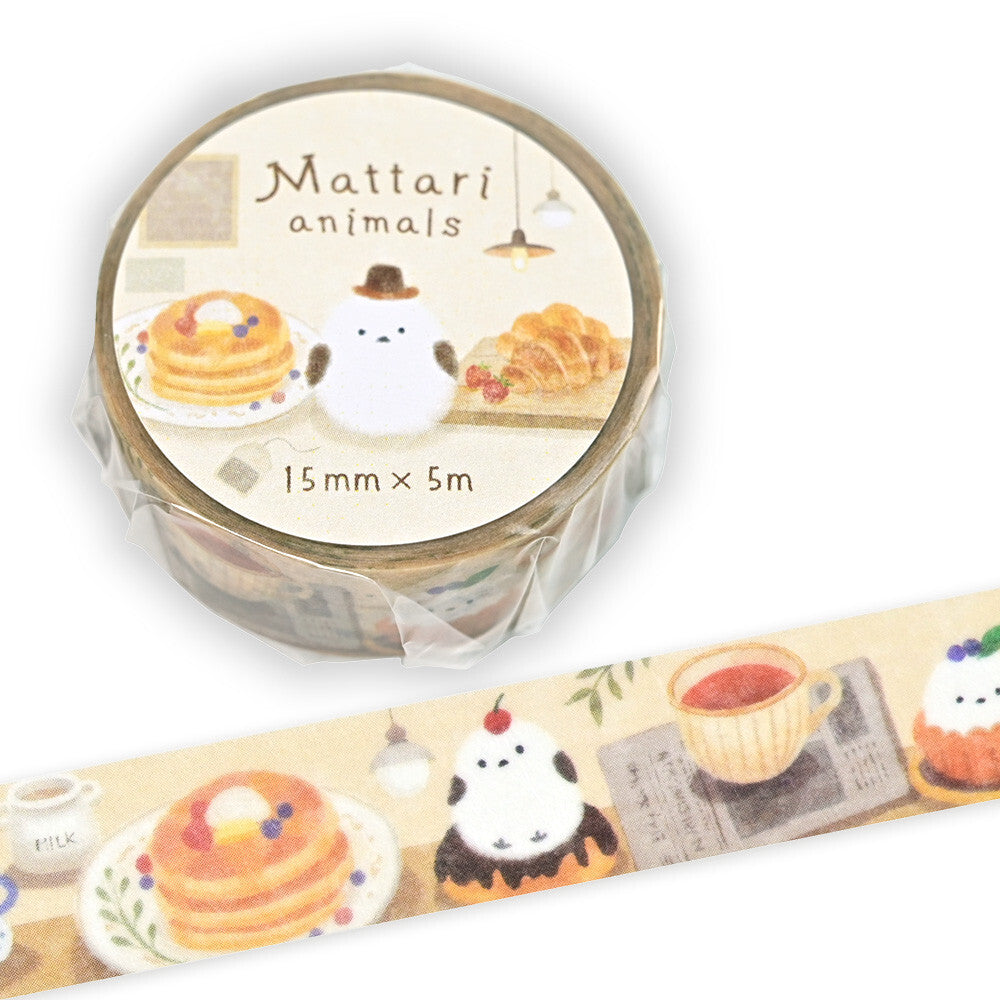 Mattari Animals Day: Shimaenaga Bird Washi Tape
