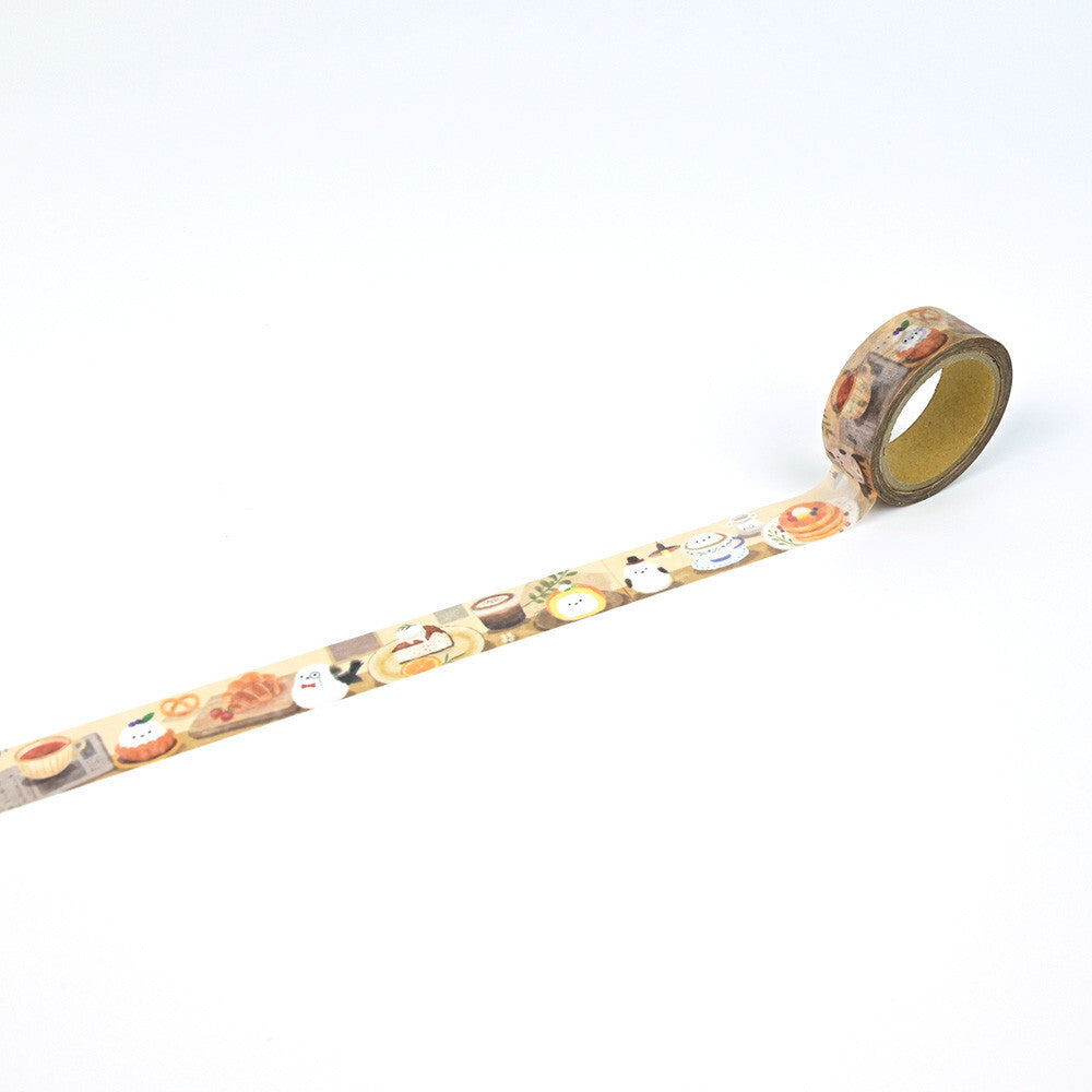 Mattari Animals Day: Shimaenaga Bird Washi Tape