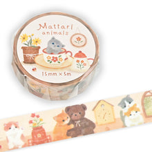 Mattari Animals Day: Kitten Washi Tape