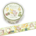 Mattari Animals Day: Flying Squirrel Washi Tape
