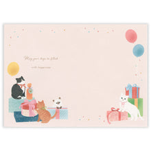 Celebre: Happiness Cats Birthday Card