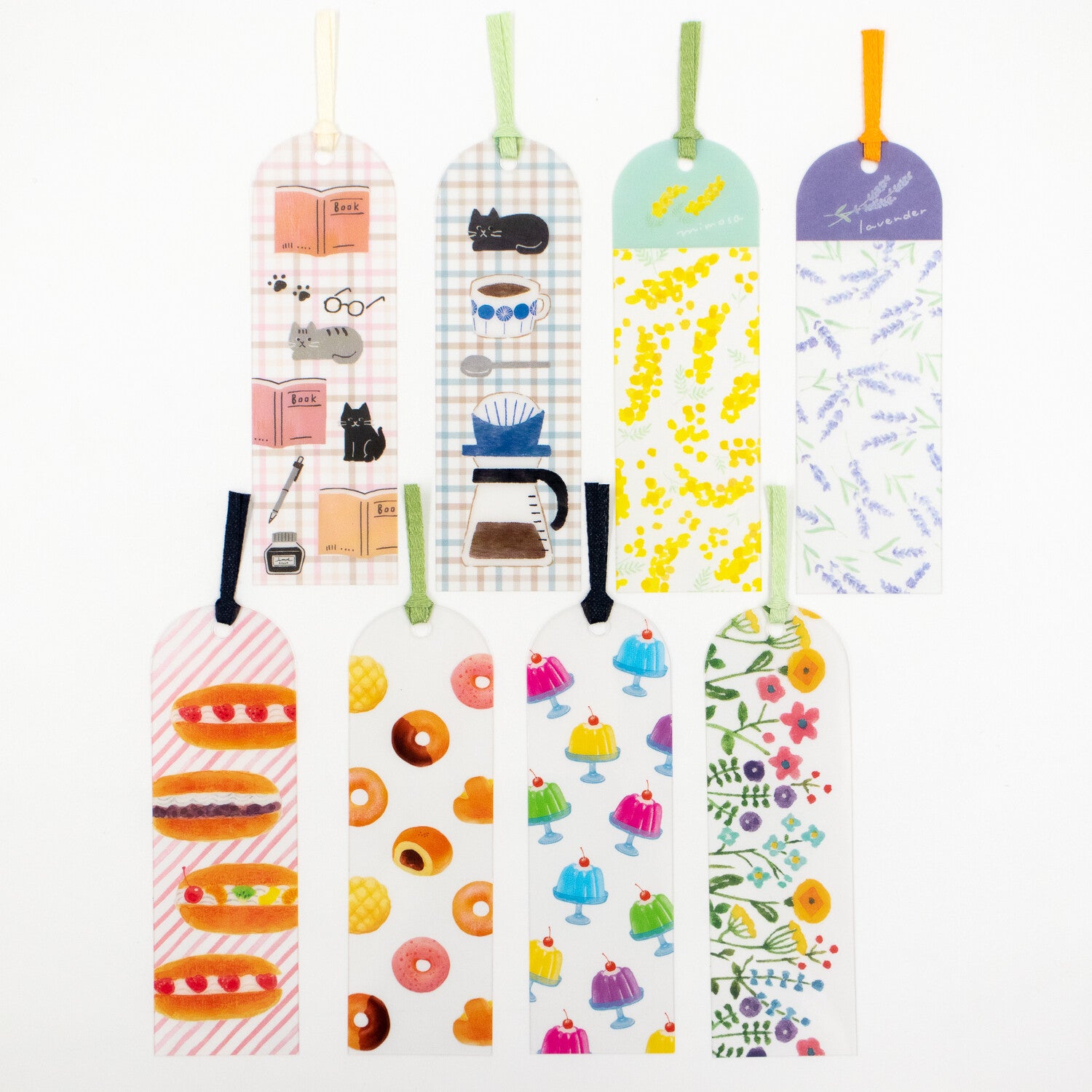 HONTOWATASHI: Flower Field Clear Bookmark