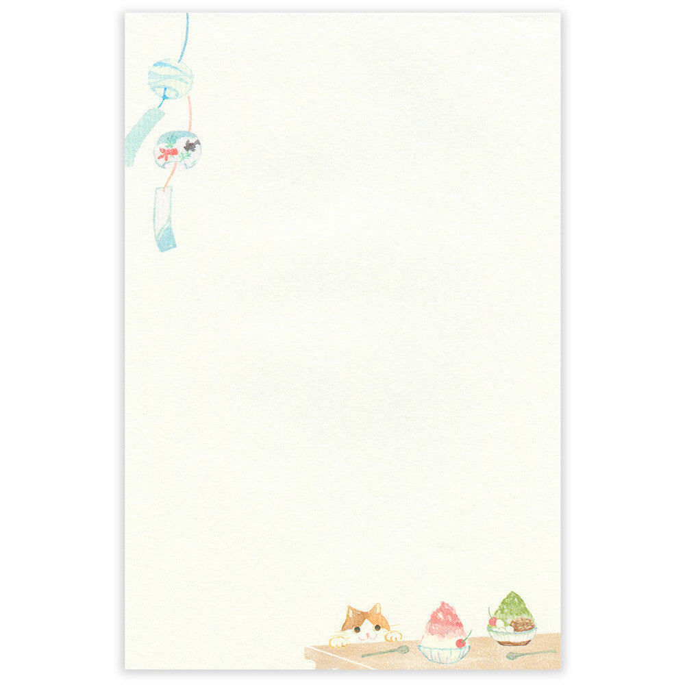 Nekorobi: Cooling Summer Letter Paper