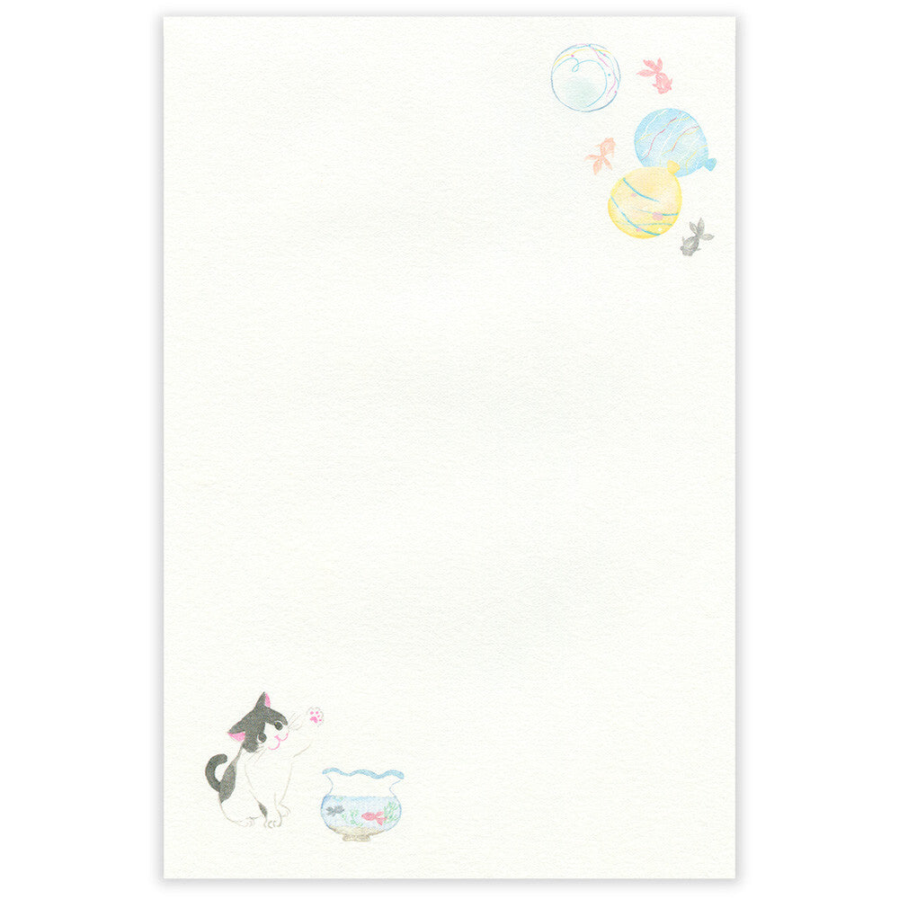 Nekorobi: Cooling Summer Letter Paper