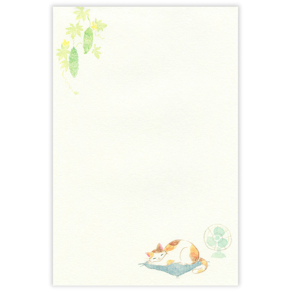 Nekorobi: Cooling Summer Letter Paper