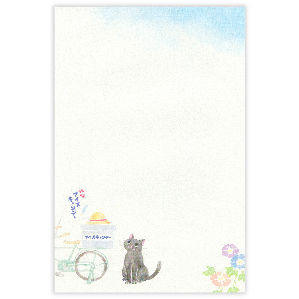 Nekorobi: Summer Scenes A Letter Paper