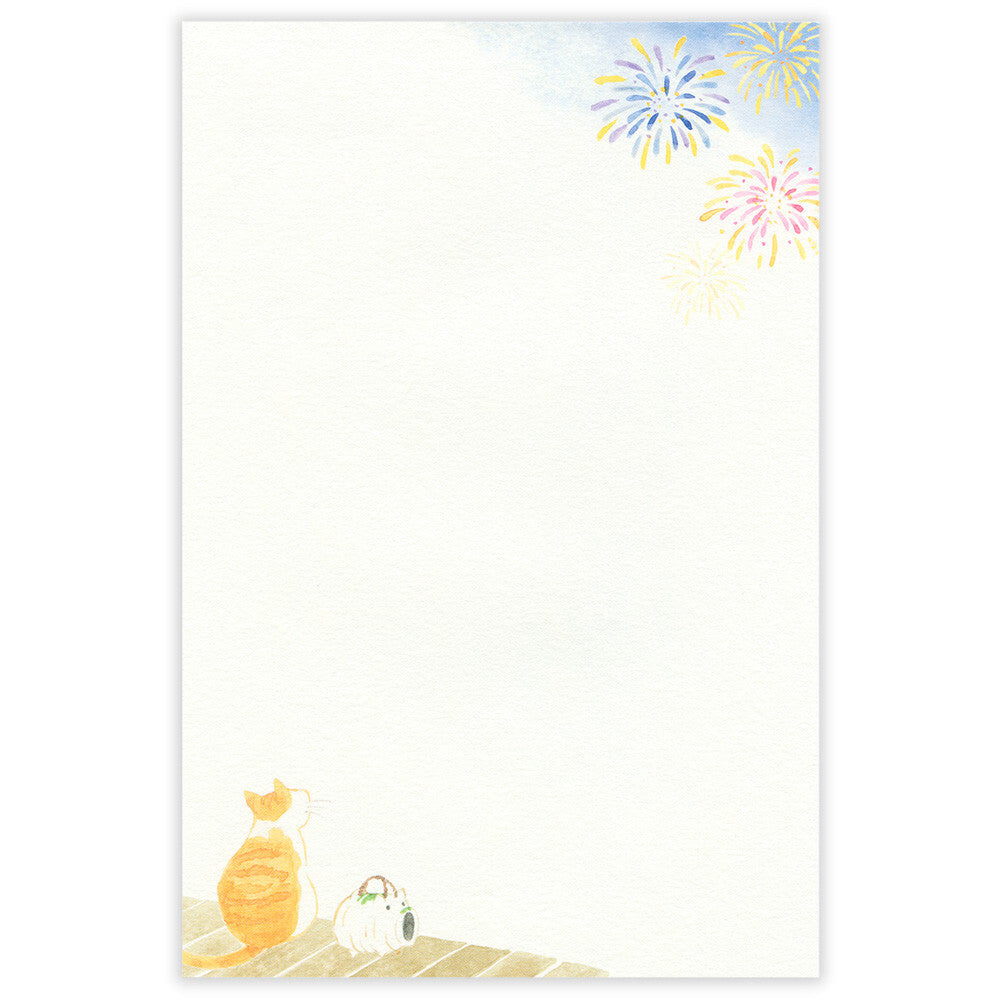 Nekorobi: Summer Scenes A Letter Paper