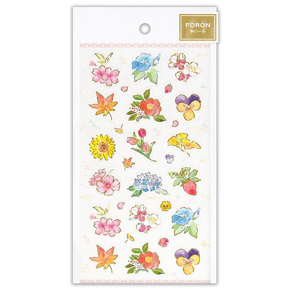 Four Seasons Japanese-Style Sticker (Large)