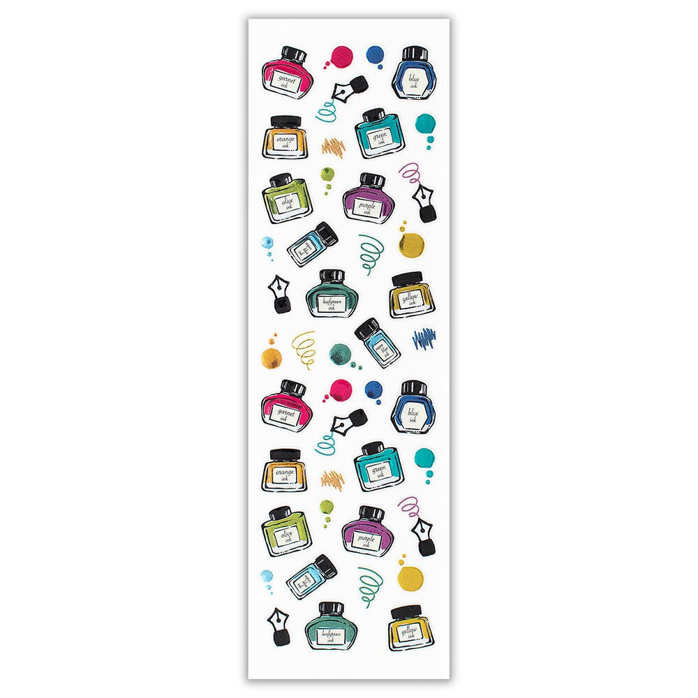 Bijou Sticker: Fountain Pen Ink