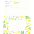 Today's Letter Letter Set: Green Flowers