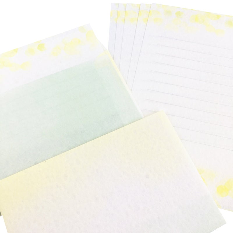Iroirodo Letter Set: Moegi Yellow — image 4