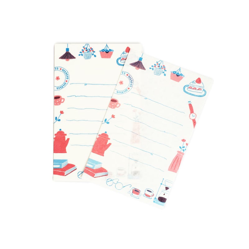 Otegami Sanpo Mini Letter Set: Café — image 3