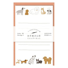 Otegami Sanpo Mini Letter Set: Dogs