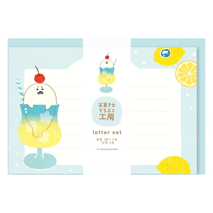 Animal and Sweets Workshop Letter Set: Soda Seal