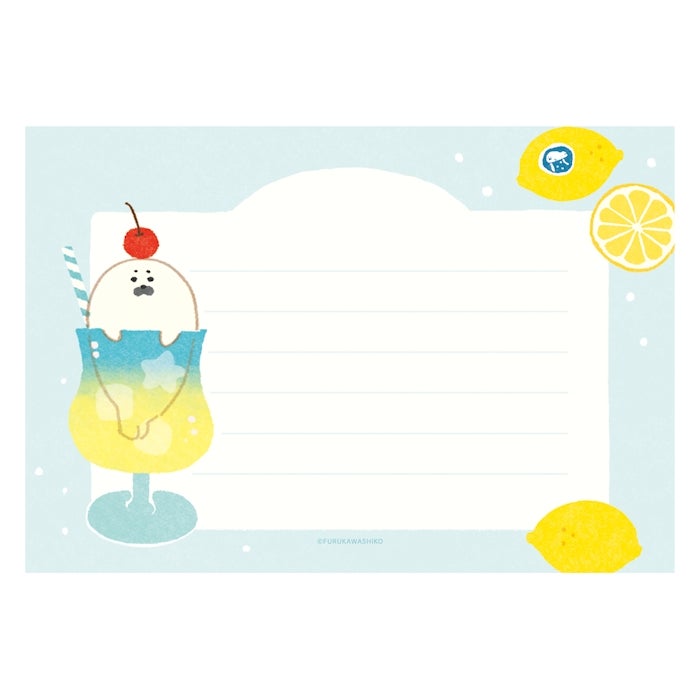 Animal and Sweets Workshop Letter Set: Soda Seal — image 3
