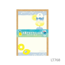 Animal and Sweets Workshop Mini Letter Set: Soda Seal