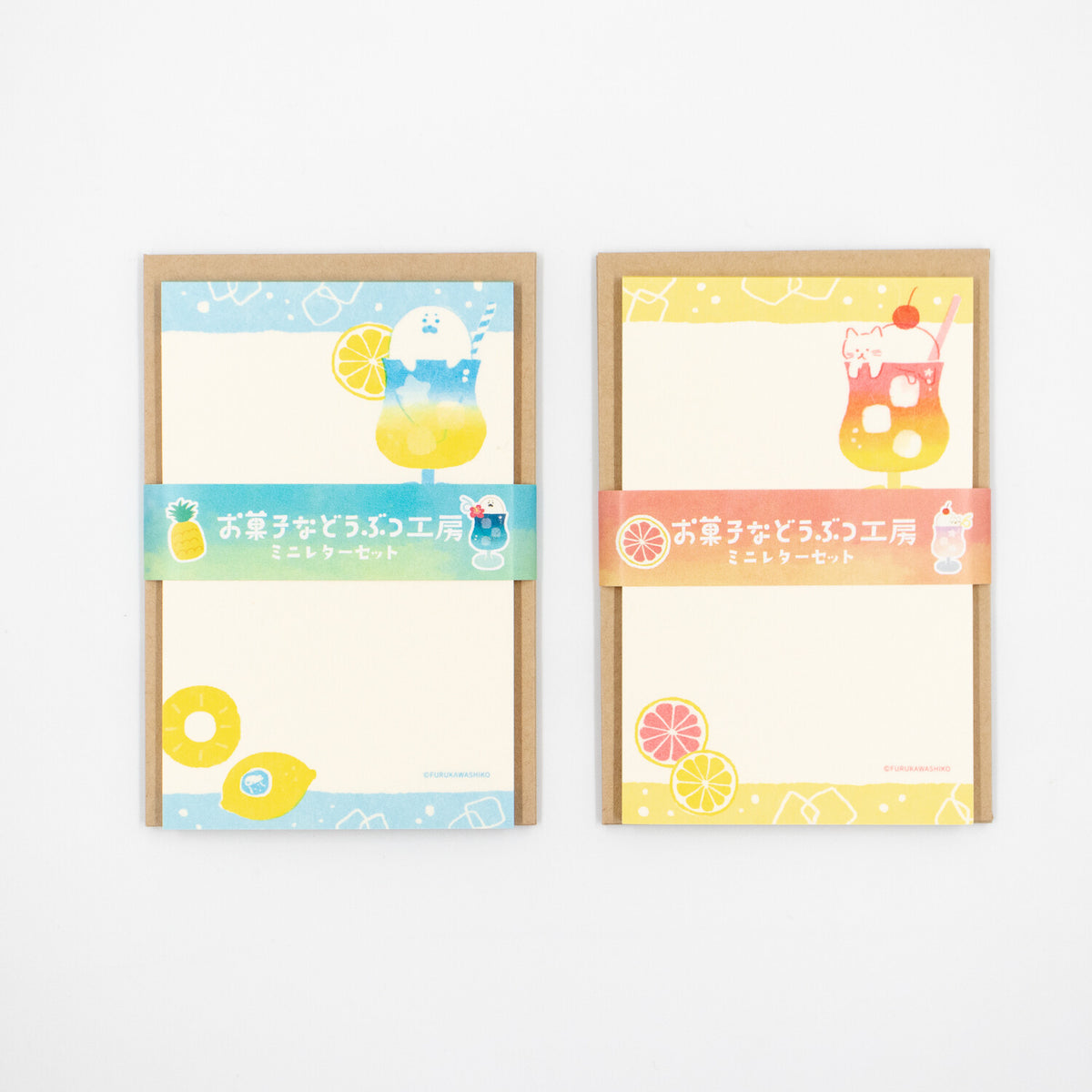 Animal and Sweets Workshop Mini Letter Set: Soda Seal — image 2