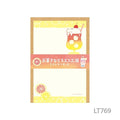 Animal and Sweets Workshop Mini Letter Set: Soda Cat