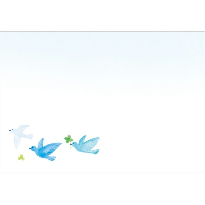 Otegami Bijin Letter Set: Blue Birds — image 2