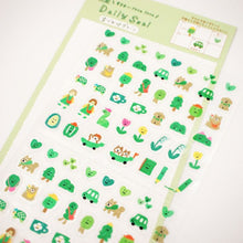 Watashi Biyori Daily Sticker: Outing Green — image 3