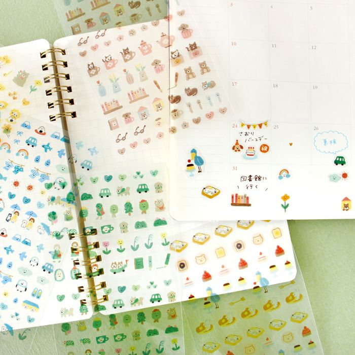 Watashi Biyori Daily Sticker: Outing Green — image 5
