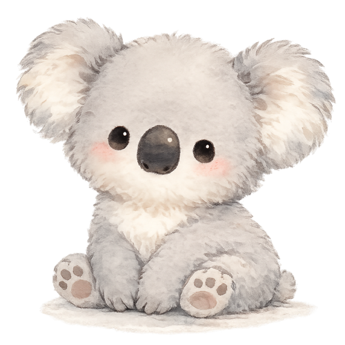 A resting koala