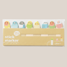 Parakeet Sticky Page Markers